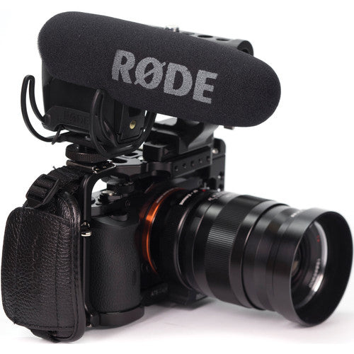 RØDE VideoMic Pro R – Mikrofon, 3,5 mm Klinke, Superniere, Kondensator, Video, für DSLR und Camcorder, Schwarz