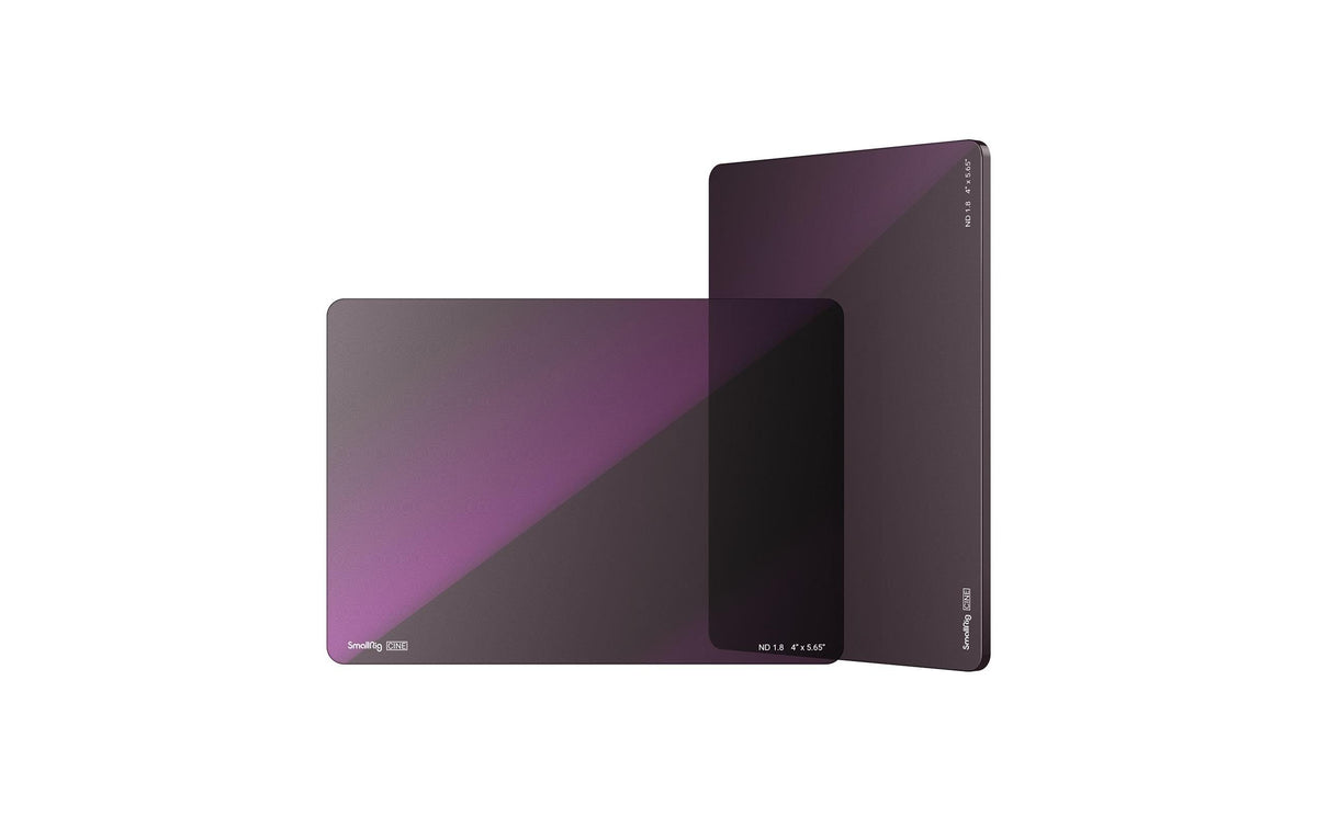 SmallRig CINE 4×5,65" ND1.8 – 6 Blenden – Glas – für universelle 4×5,65"-Filterschale oder Matte Box