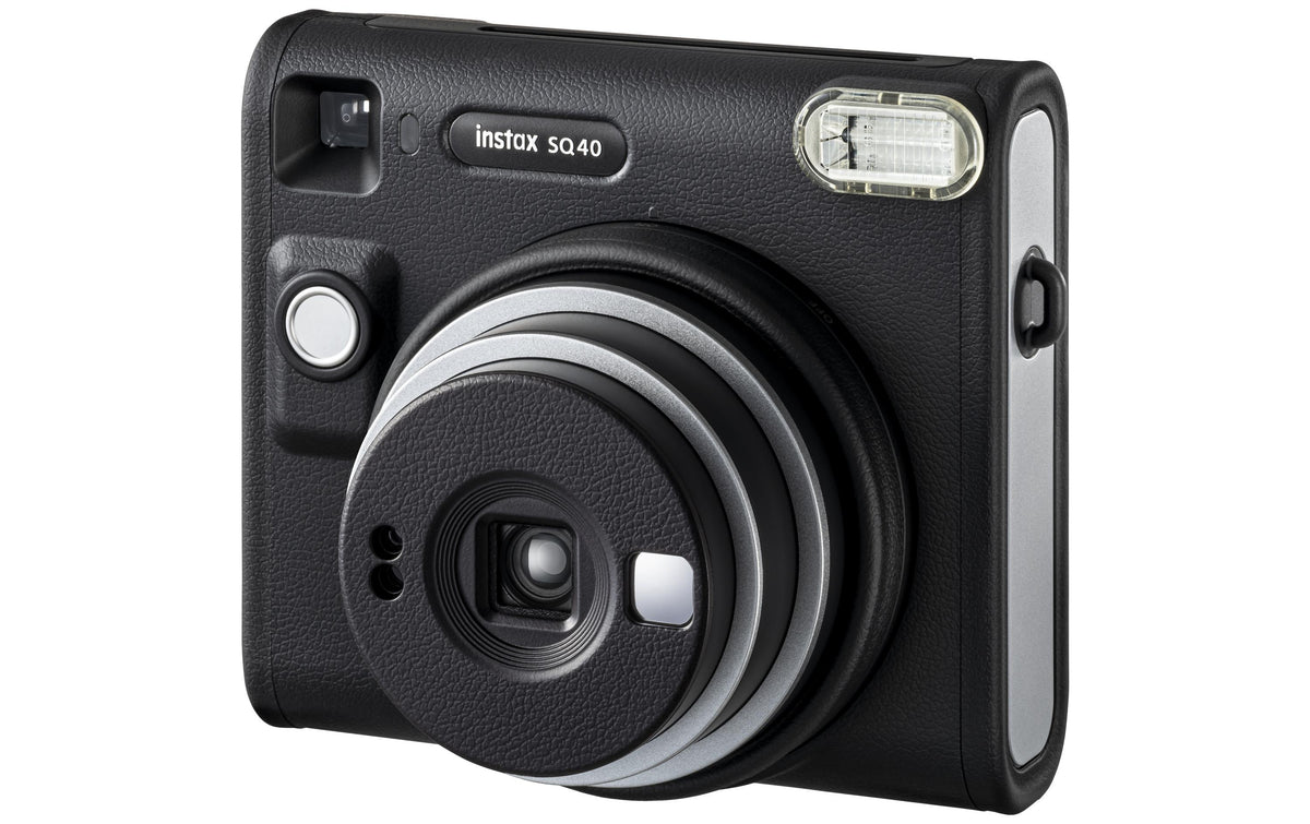 Fujifilm Instax Square SQ 40 – Sofortbildkamera Instax Square, schwarz