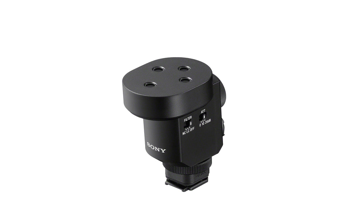 Sony ECM-M1 – Richtrohrmikrofon, umschaltbare Richtcharakteristik, Video, Schwarz