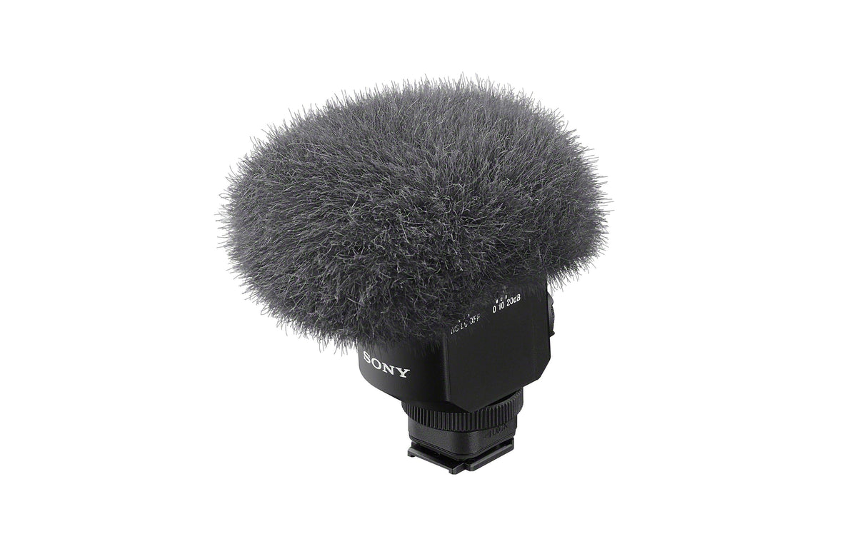 Sony ECM-M1 – Richtrohrmikrofon, umschaltbare Richtcharakteristik, Video, Schwarz