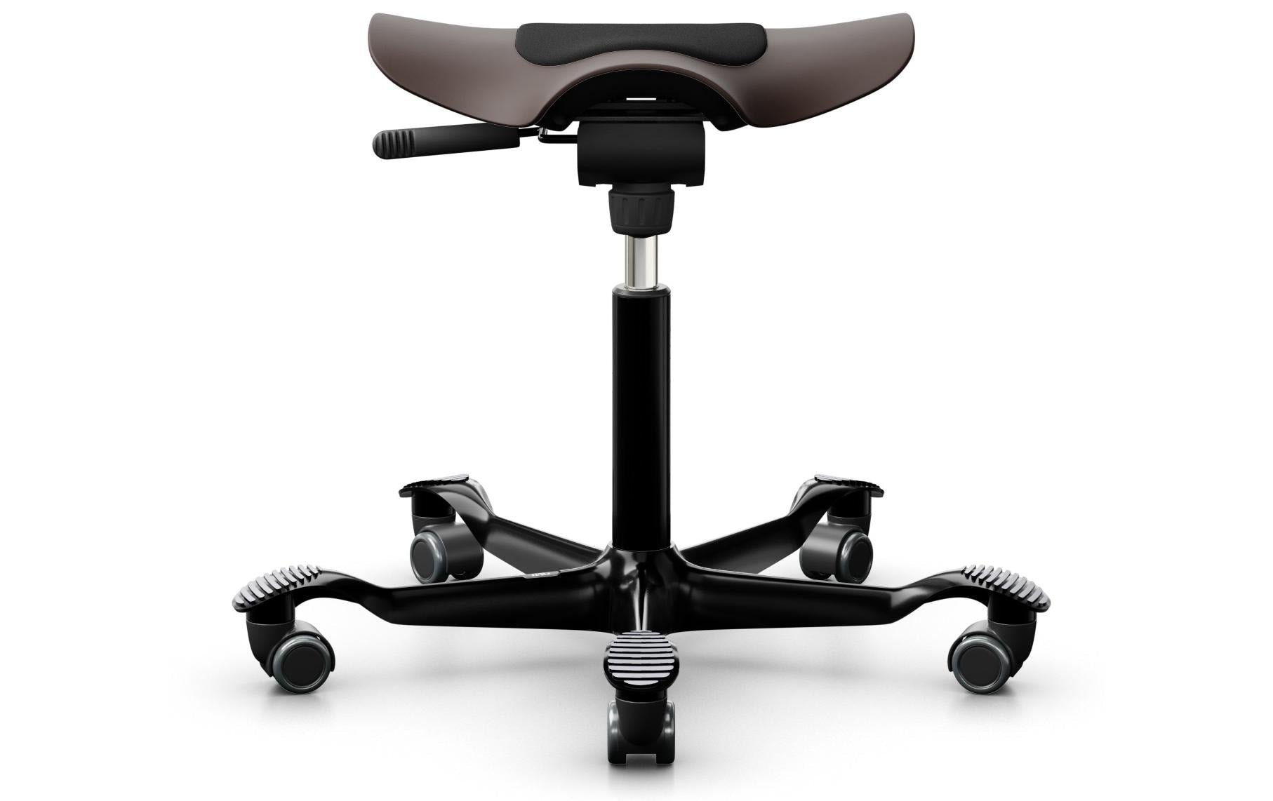 HÅG Hocker Capisco Puls 8001 – Sitzhöhe 45–62 cm, 110 kg, braun