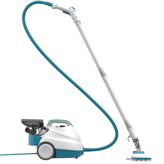 Black & Decker BLACK+DECKER Dampfreiniger – 1200 ml, blau, für Hartböden