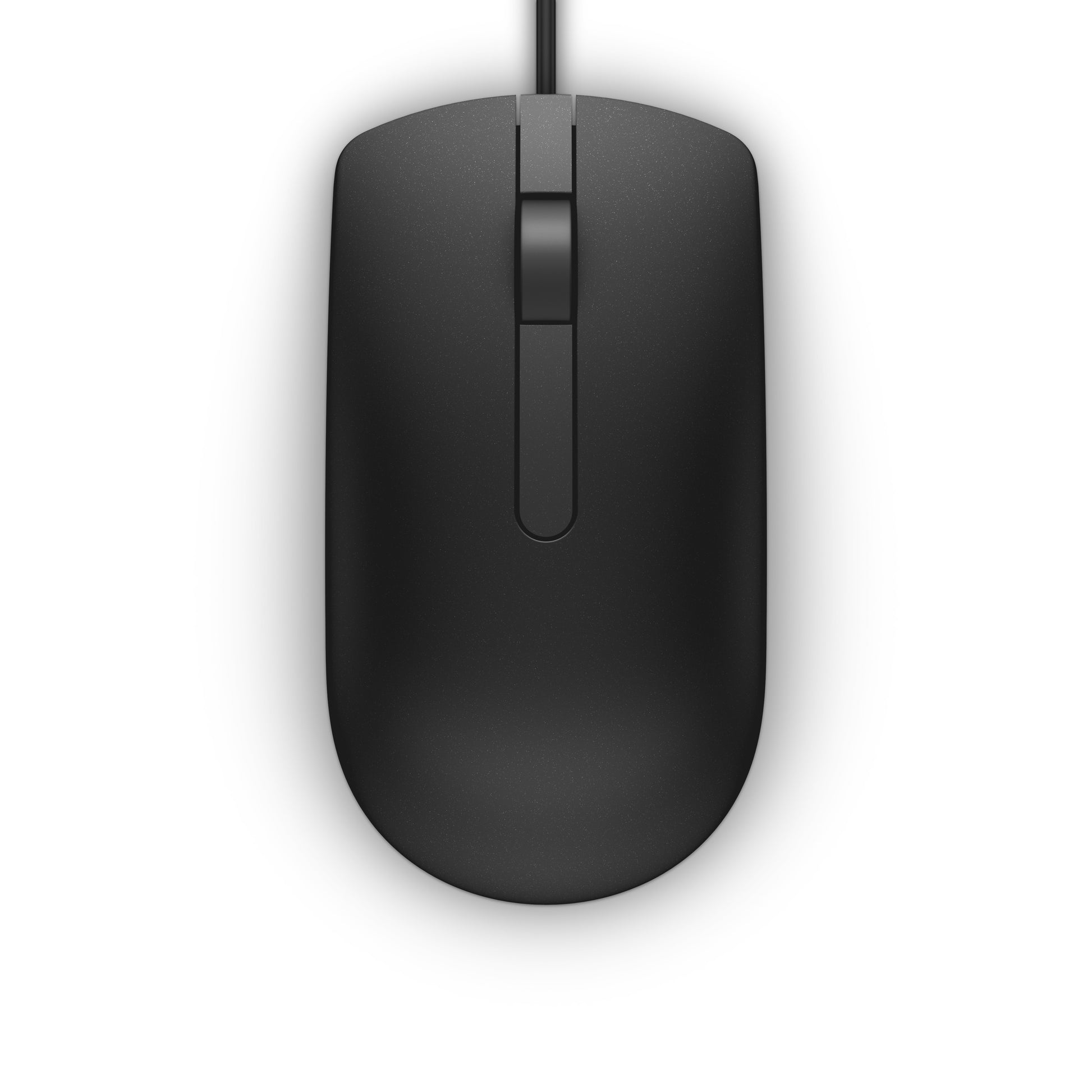 Dell MS116 – Maus – Kabelgebunden (USB‑A), beidhändig, Schwarz