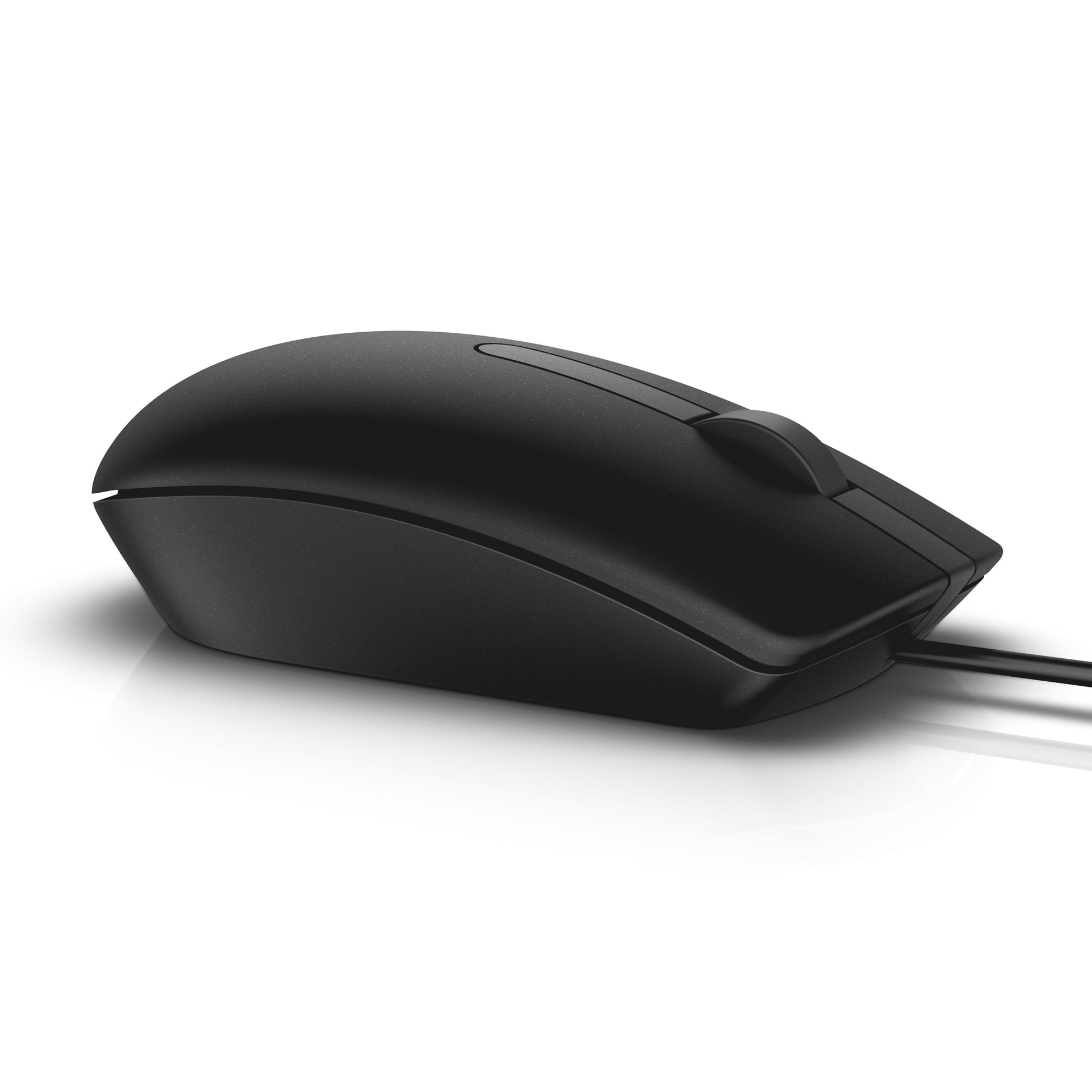 Dell MS116 – Maus – Kabelgebunden (USB‑A), beidhändig, Schwarz