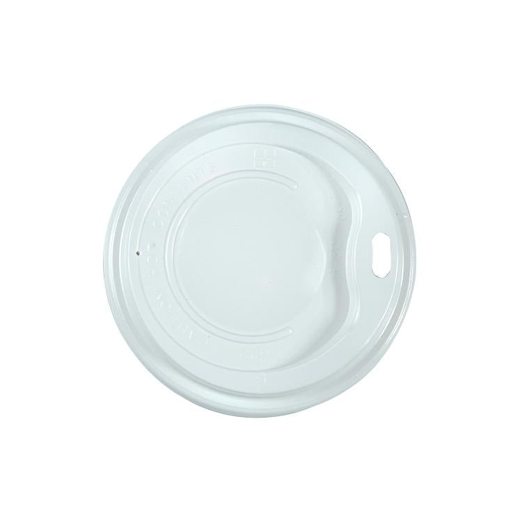 Deckel für Kaffeebecher 1 dl und 2 dl, PS, Weiss – 100 Stk.