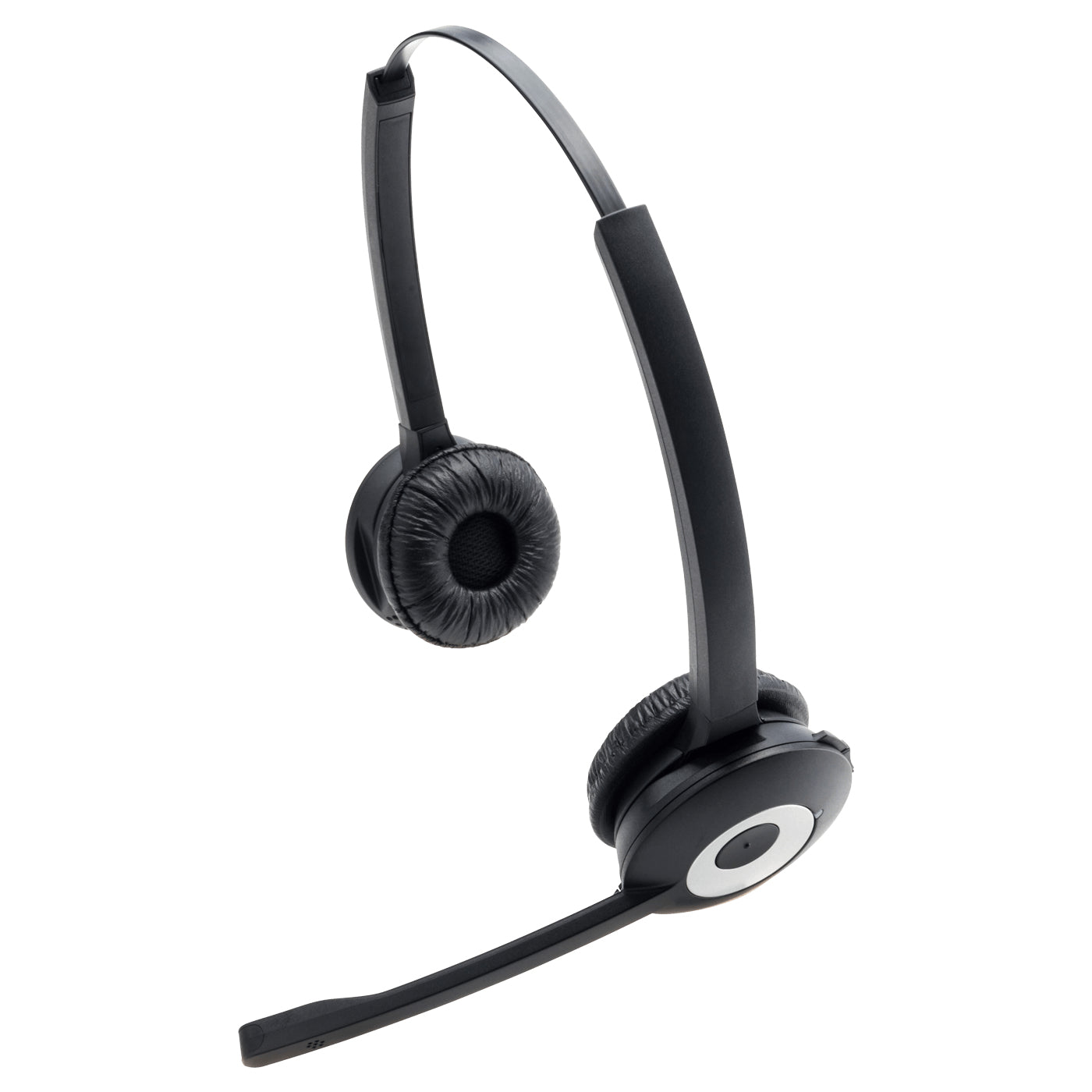 Jabra PRO 920 DUO Office-Headset – On-Ear, Mono, Kabellos, mit Ladestation, Schwarz