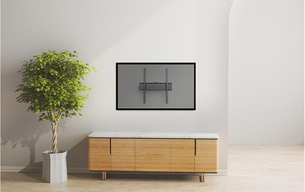Neomounts Wandhalterung – Fix – 32–55" – VESA 200×200–400×400 – bis 40 kg, Höhenverstellbar – Schwarz