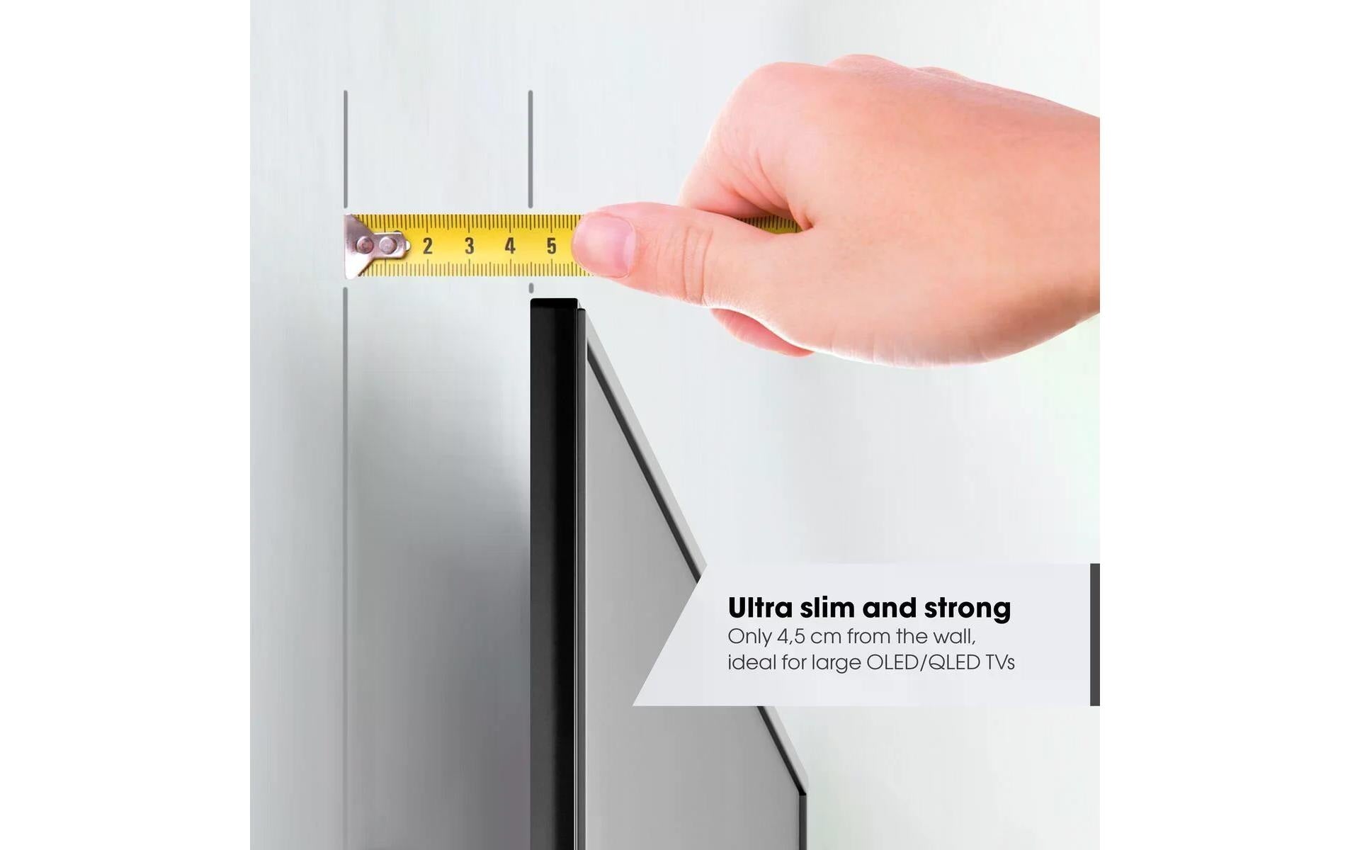 Vogel's Vogels 6VO TVM 5855B – Wandhalterung, ausziehbar, für 90", VESA 400×300, bis 75 kg, schwarz