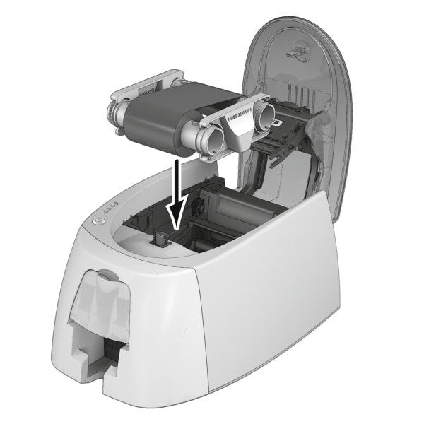 Durable Duracard ID 300 – Kartendrucker, Thermotransfer, 260 × 300 dpi, für PVC-Karten, USB