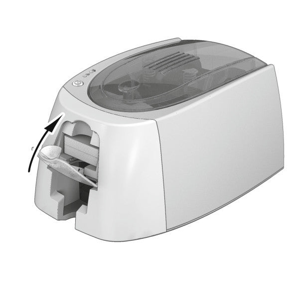 Durable Duracard ID 300 – Kartendrucker, Thermotransfer, 260 × 300 dpi, für PVC-Karten, USB