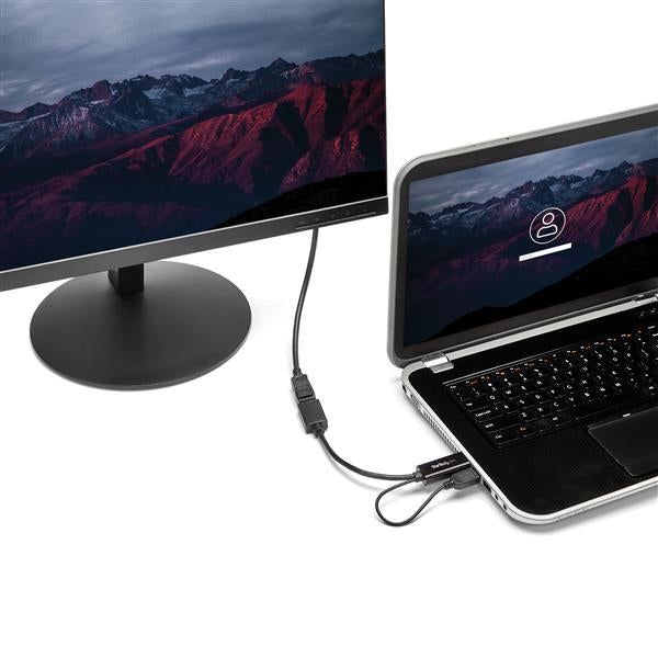 StarTech.com HDMI auf DisplayPort Adapter, DP 1.2, 4K