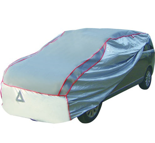 HP Autozubehör Hagelschutz-Garage – für Personenwagen – 475 × 195 × 175 cm – Schaumstoff, Grau
