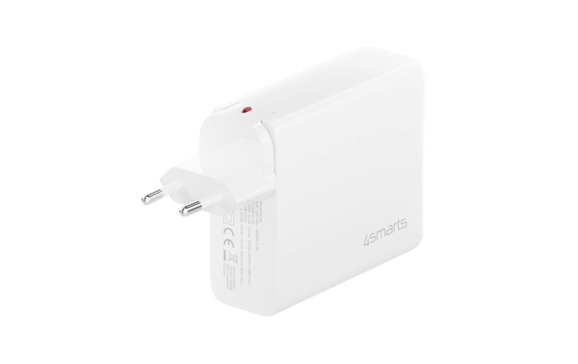 4smarts Flex Pro Ladegerät – 200 W, 2× USB-C, GaN – für Nintendo Switch, Laptop, Smartphone und mehr