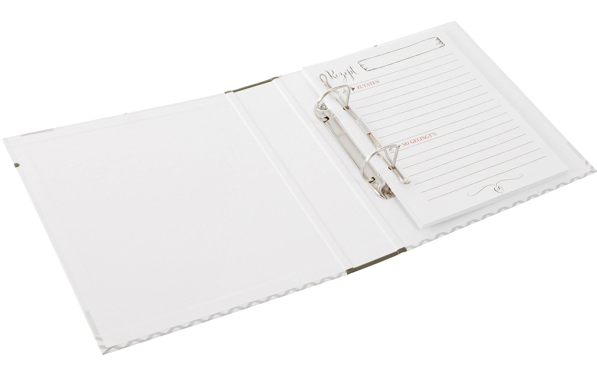 Goldbuch Homemade Rezeptordner – für 21 × 22 cm – weiss