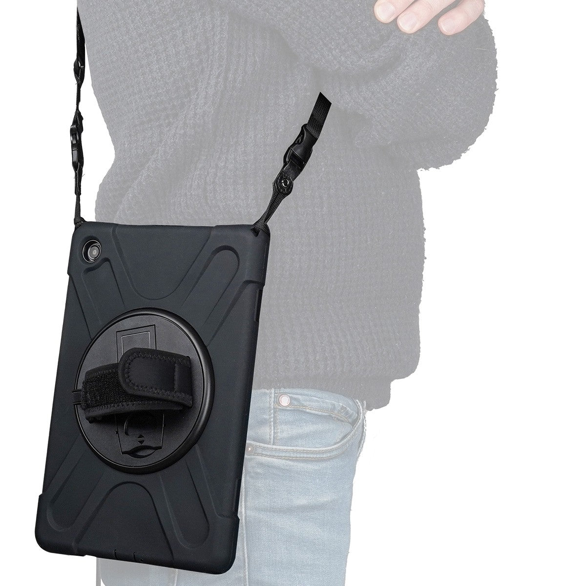 Mobilis Tablet-Hülle für Samsung Galaxy Tab Active5, Galaxy Tab Active3 8" – Schwarz