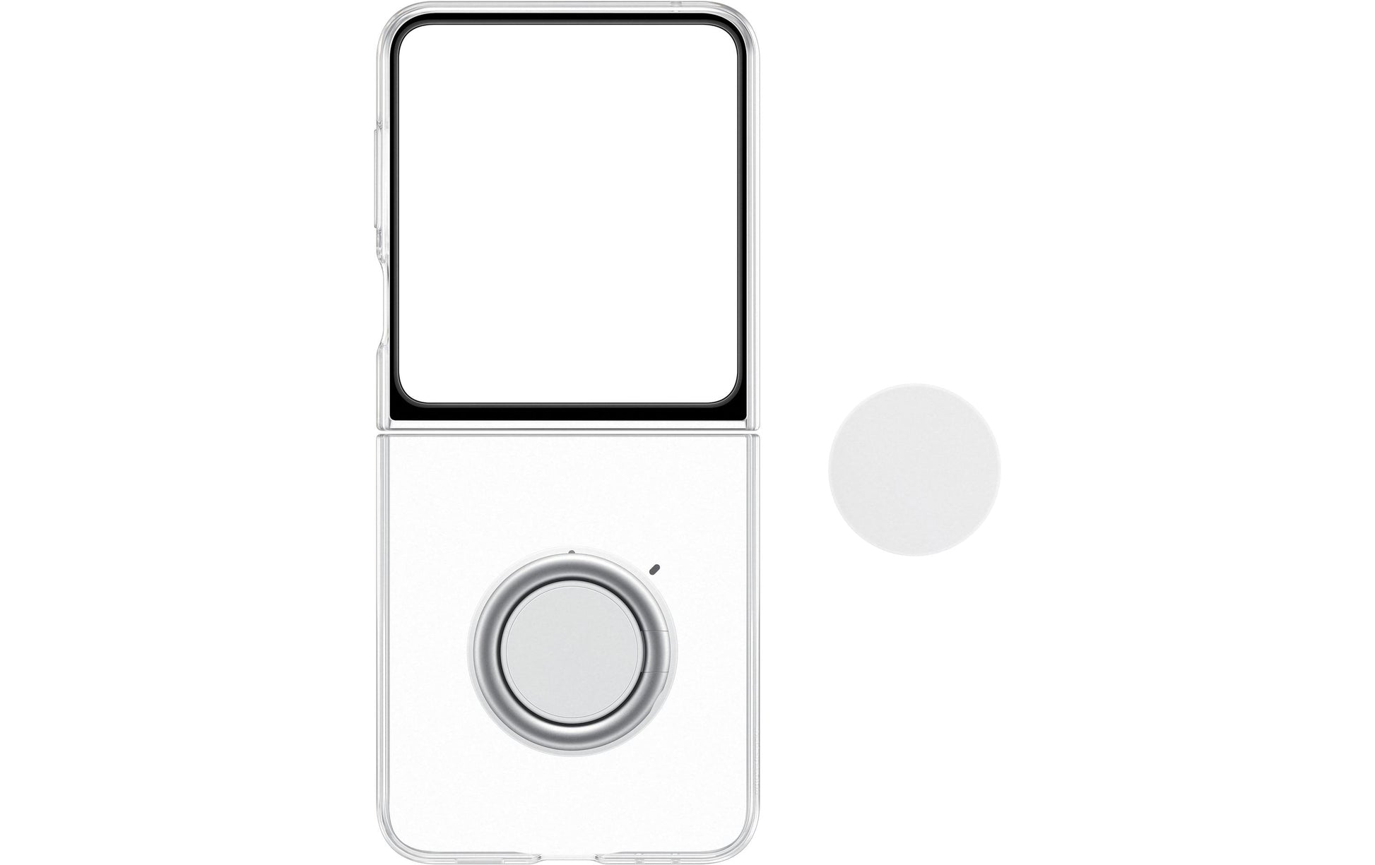 Samsung Booklet-Hülle – für Samsung Galaxy Z Flip5 – transparent