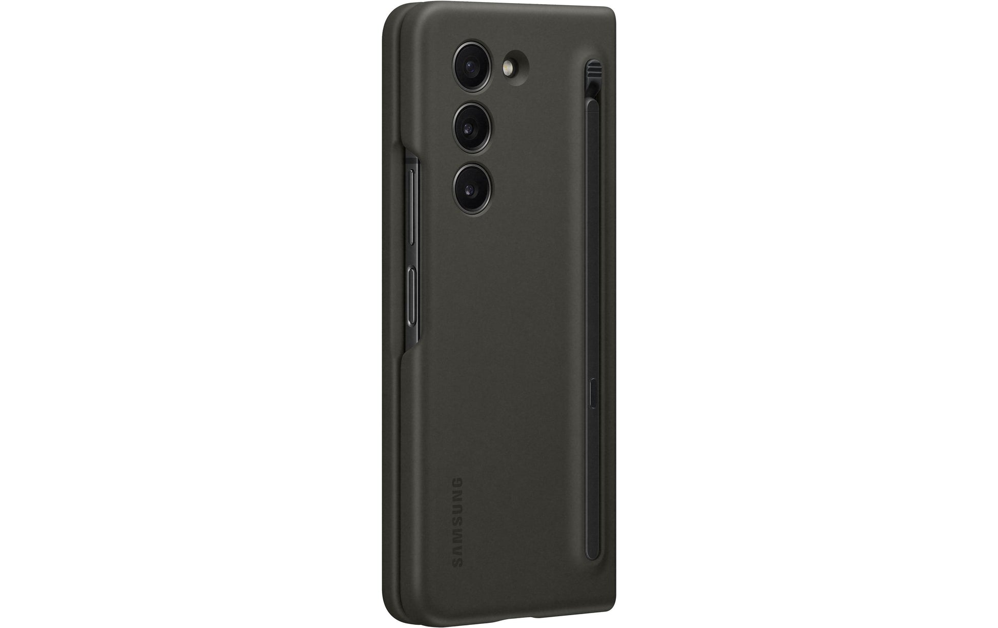 Samsung Backcover – für Samsung Galaxy Z Fold5 – schwarz – mit Zusatzfächern