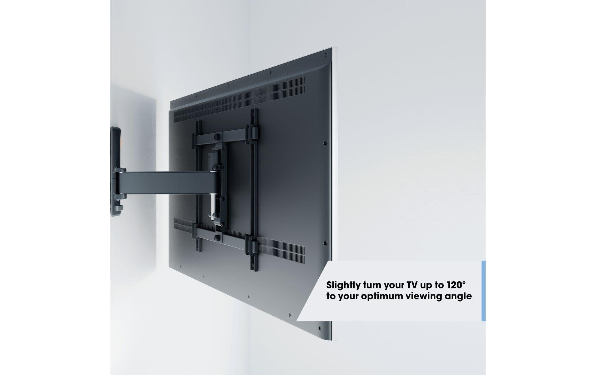 Vogel's Vogels 6VO TVM 3425B – Wandhalterung, neigbar, für 55", VESA 200×100, bis 25 kg, schwarz