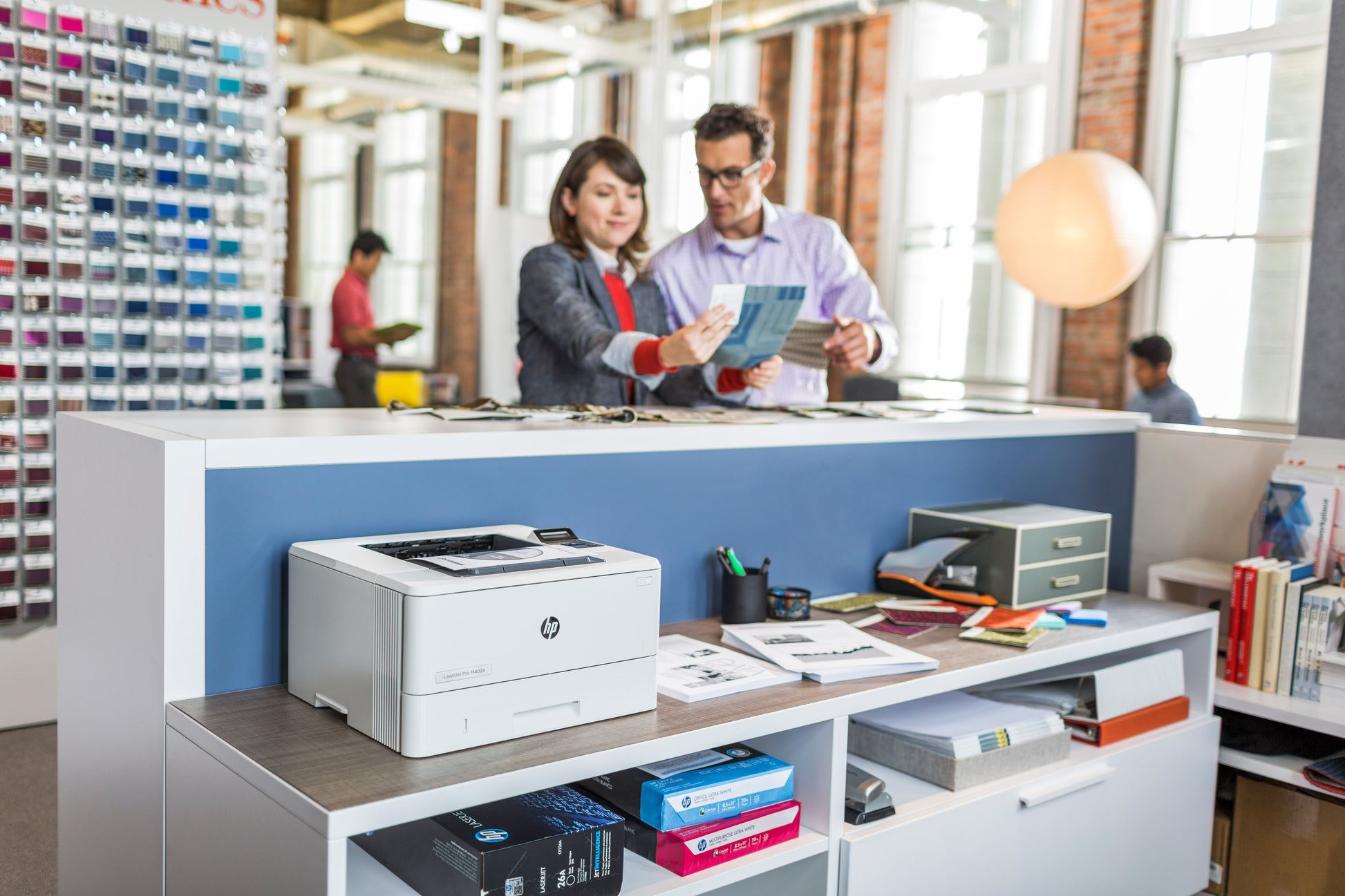 HP LaserJet Pro M402n – Schwarz-Weiss, A4, LAN, USB, 38 Seiten pro Minute, AirPrint, Mopria