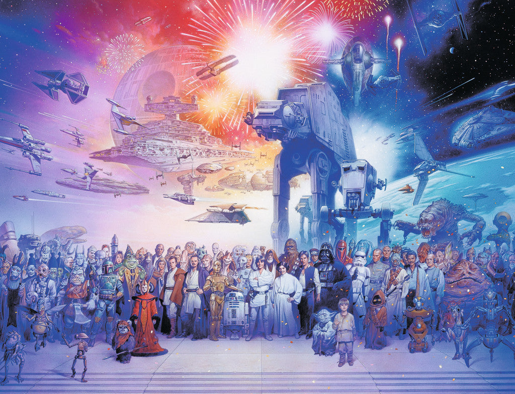 Ravensburger Puzzle Star Wars Universum – 2000 Teile – 98 × 75 cm – ab 14 Jahren