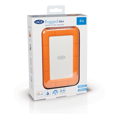 LaCie Robustes Mini-Speichergerät – 2 TB, USB 3.2 Gen 1 (Micro-USB B), schockresistent, wasserfest