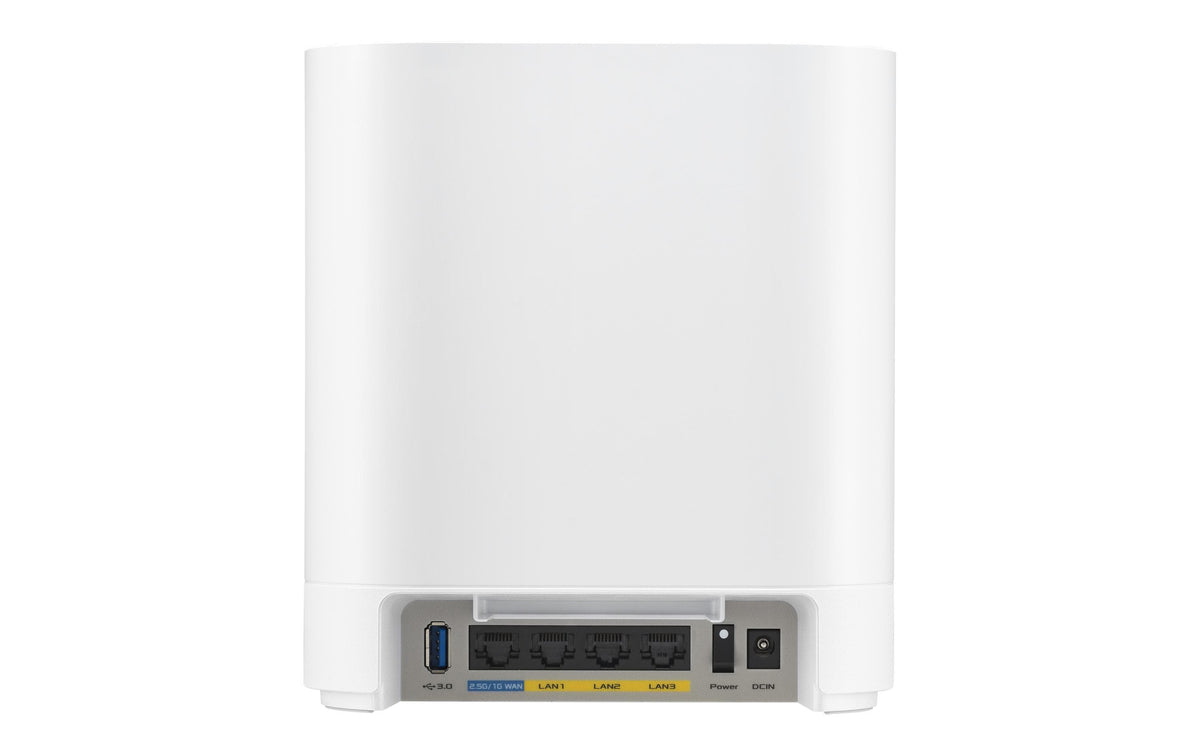 ASUS EBM68 – Mesh-Router, Wi-Fi 6, Tri-Band (2,4/5/5 GHz), bis 7800 Mbit/s, 3x RJ-45, 1x USB 3.2 Gen 1