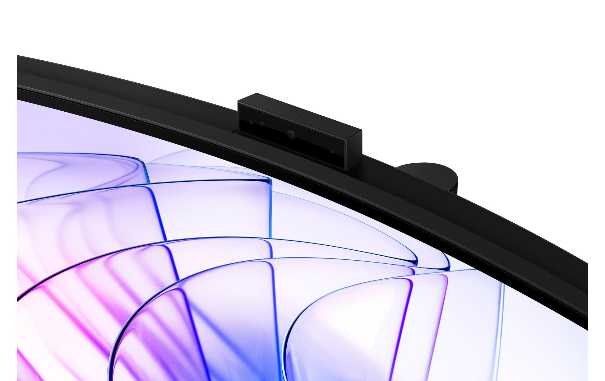 Samsung S34C652VAU – Monitor, 34", Webcam, Integrierte Lautsprecher, USB-C, KVM, VESA 100 × 100, Schwarz