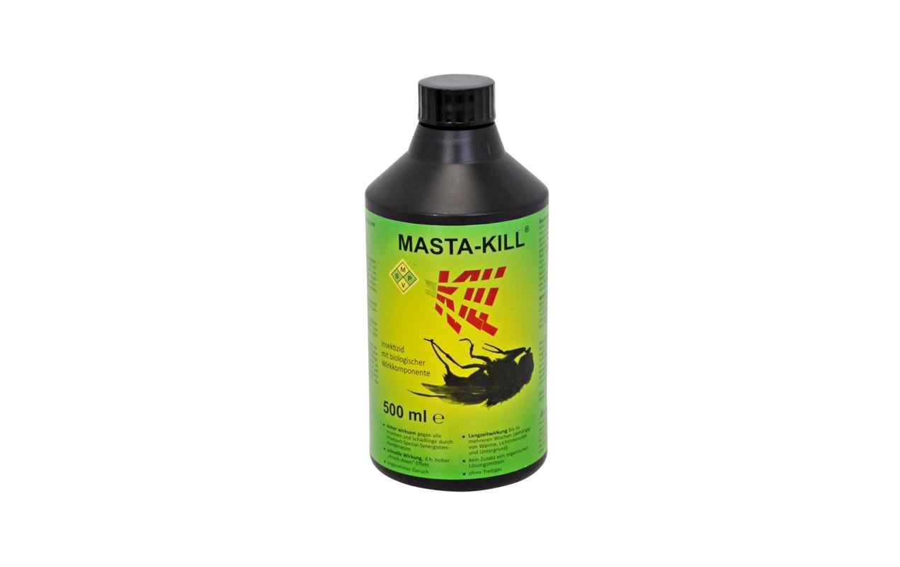 Sanilu Masta-Kill Insektenvernichter Spray – 500 ml – schwarz – für Fluginsekten