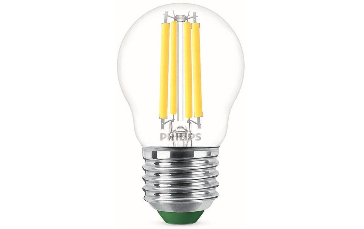 Philips by Signify Philips LED-Leuchtmittel E27 A60 – Neutralweiss 4000 K, 485 lm, 2,3 W – 1 Stk. – Transparent, Glas