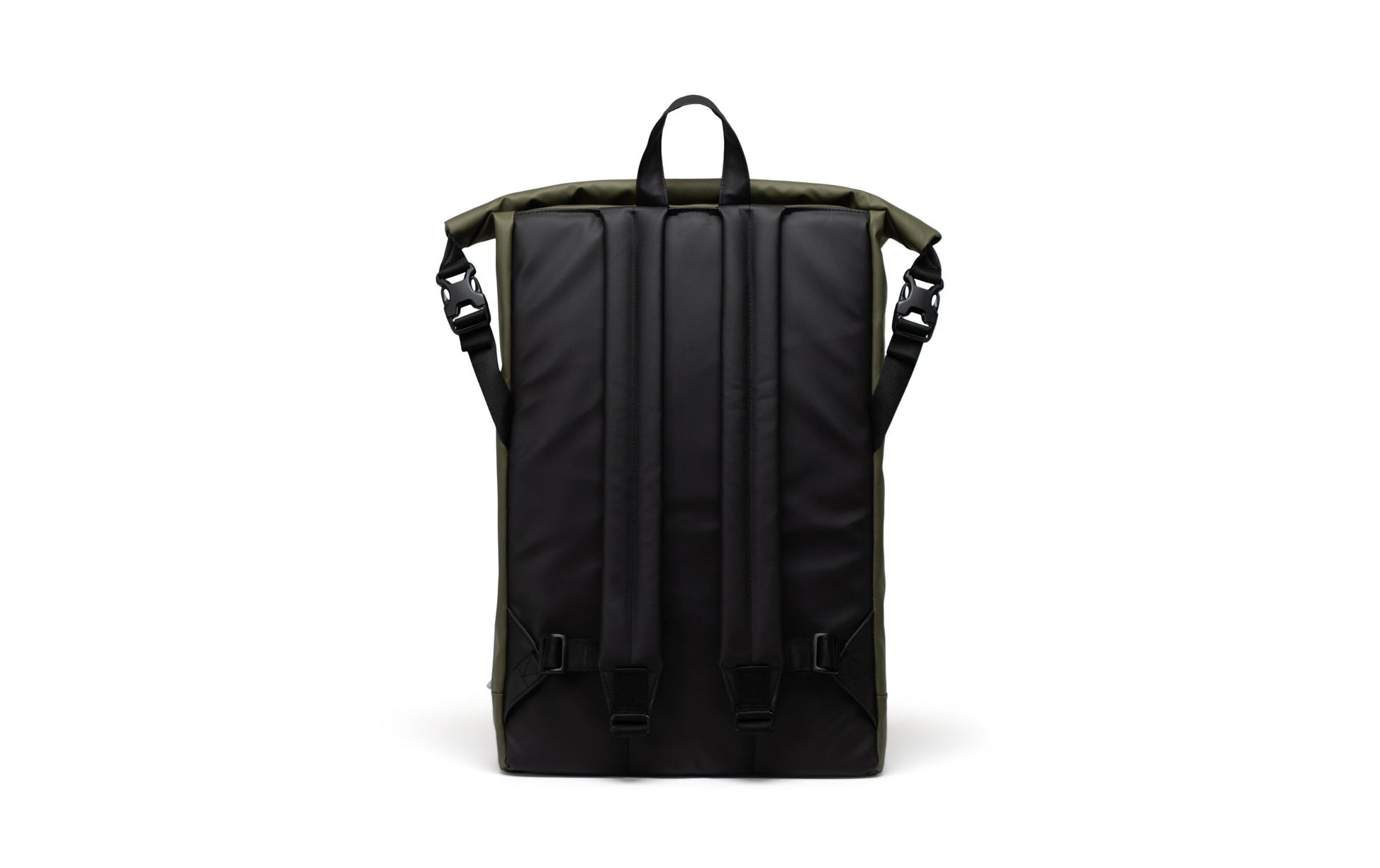 Herschel Freizeit-Rucksack – 22,5 l, recyceltes Material, grün, Rolltop