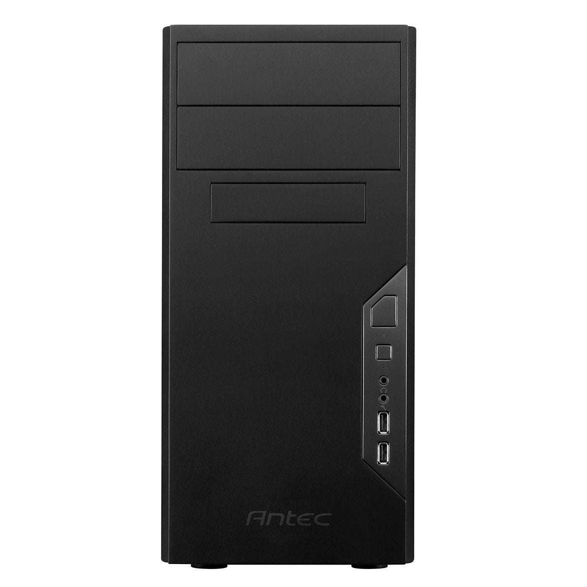 Antec VSK 3000B-U3/U2 – PC-Gehäuse – Minitower, Schwarz, 2×5,25", 2×3,5", 1×2,5", 365×173×393 mm