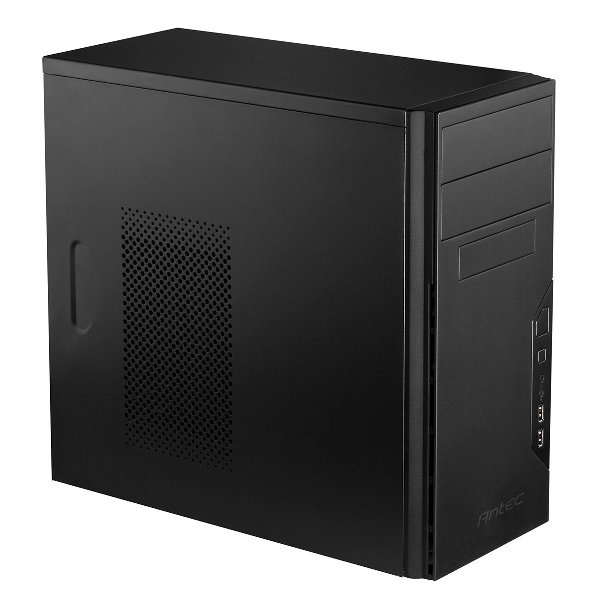 Antec VSK 3000B-U3/U2 – PC-Gehäuse – Minitower, Schwarz, 2×5,25", 2×3,5", 1×2,5", 365×173×393 mm