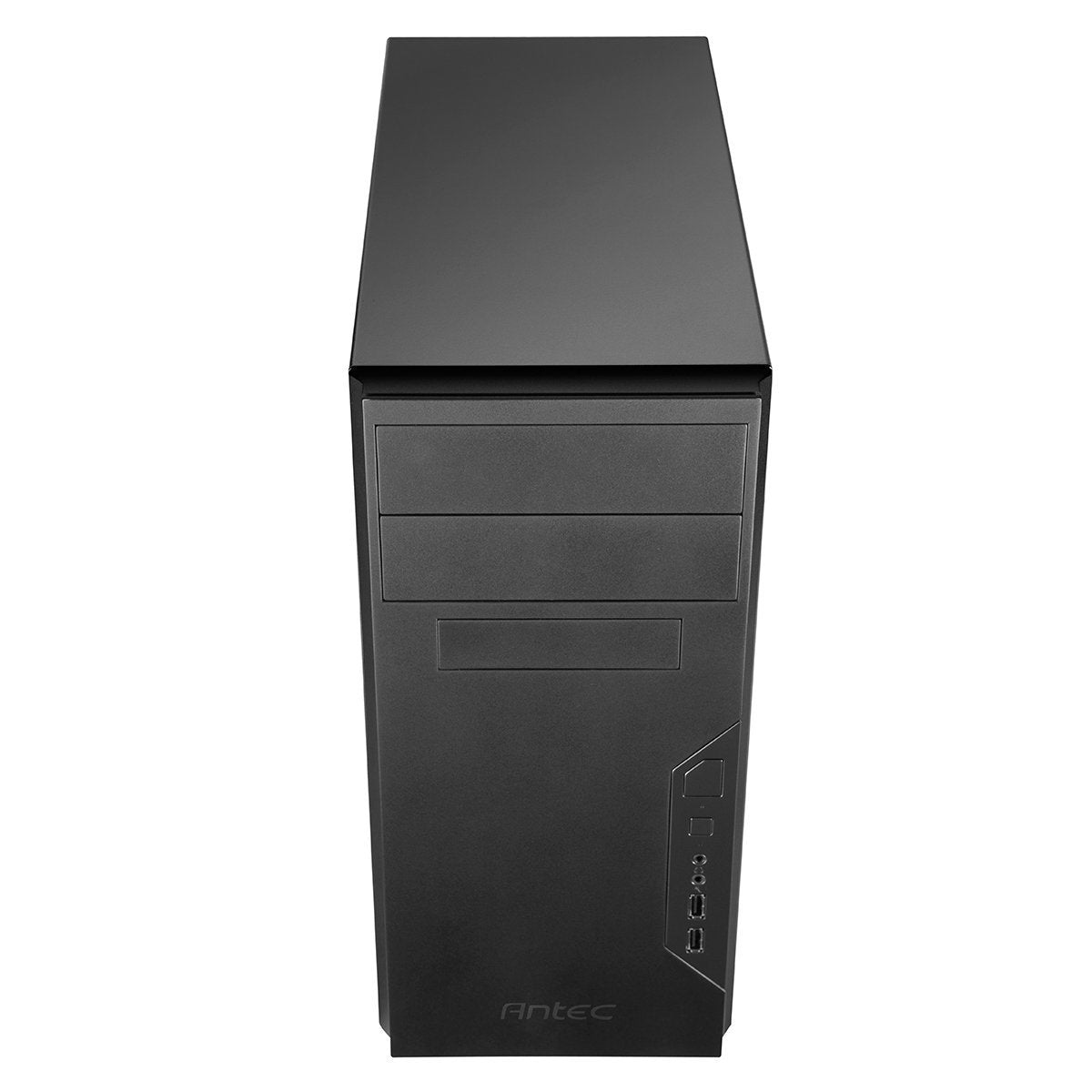 Antec VSK 3000B-U3/U2 – PC-Gehäuse – Minitower, Schwarz, 2×5,25", 2×3,5", 1×2,5", 365×173×393 mm