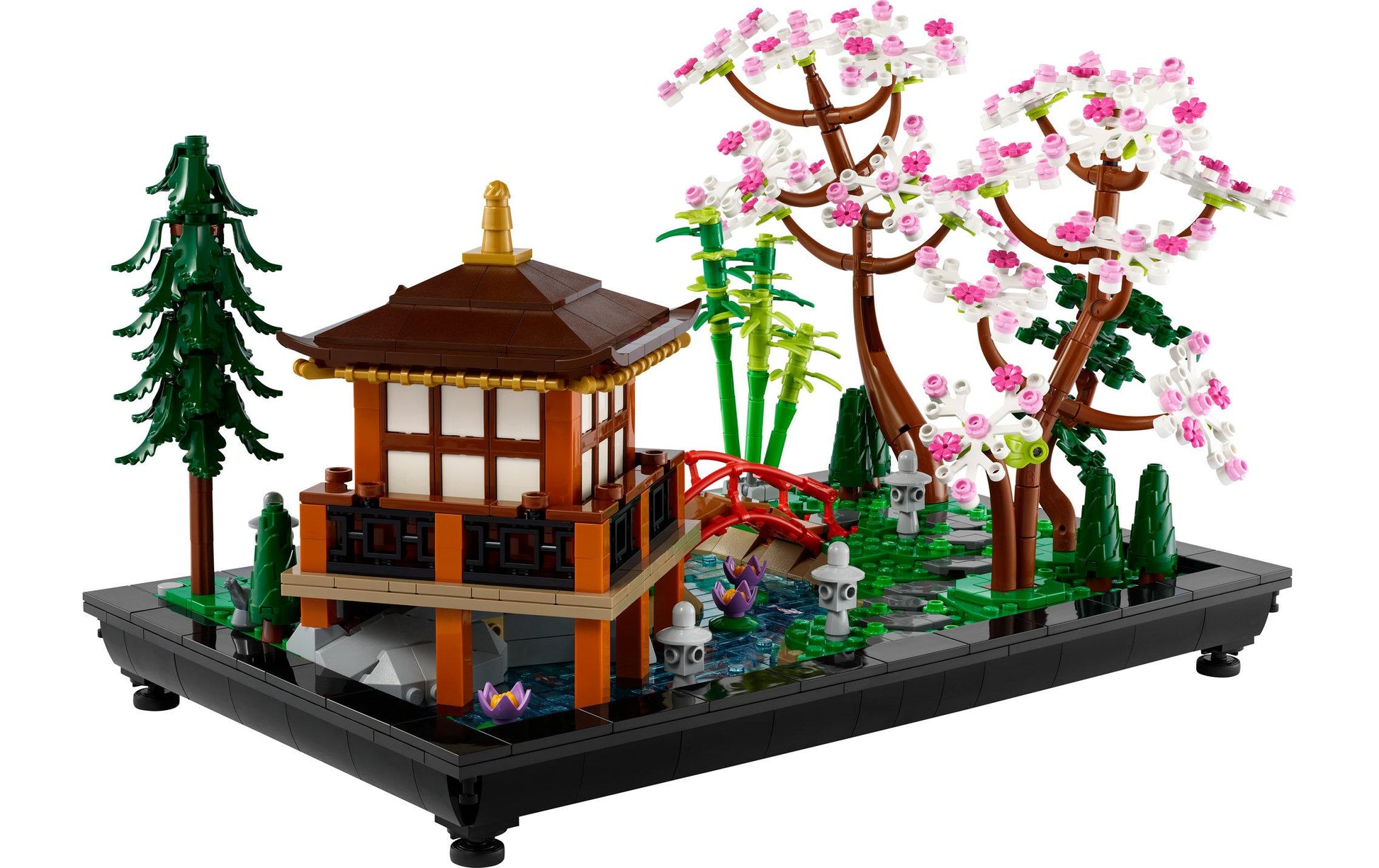 LEGO Icons Garten der Stille 3D-Puzzle – 1363-teilig – 32 × 21 × 20 cm – ab 18 J.