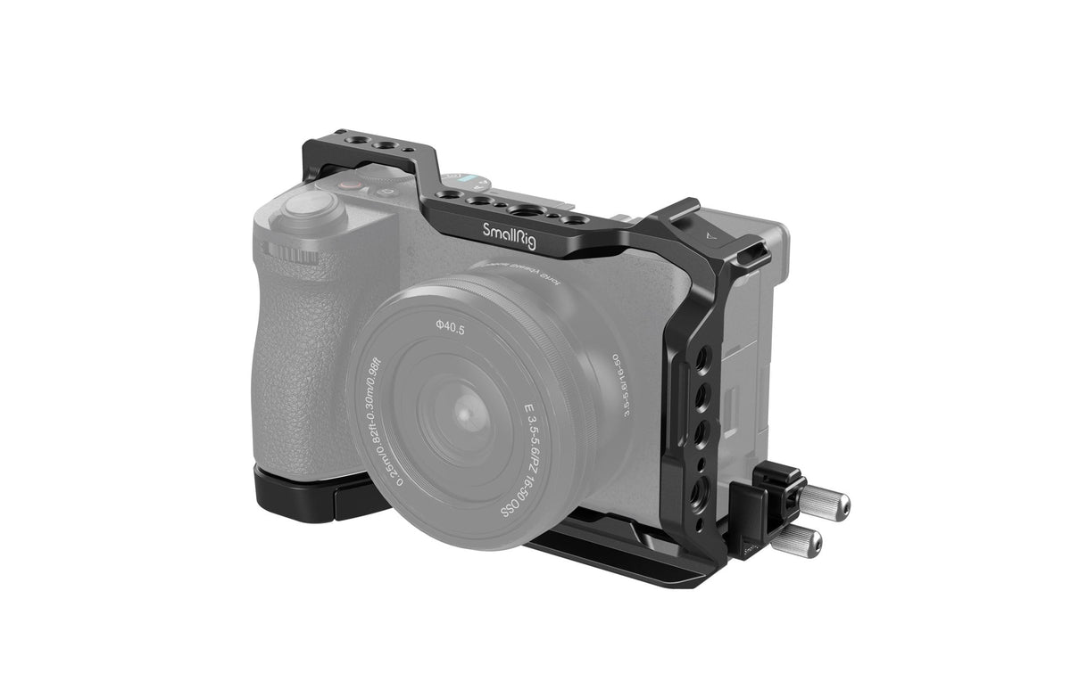 SmallRig 4336 Cage Kit – Aluminium, 1/4" & 3/8" Anschlüsse – für Sony Alpha 6700 – Schwarz