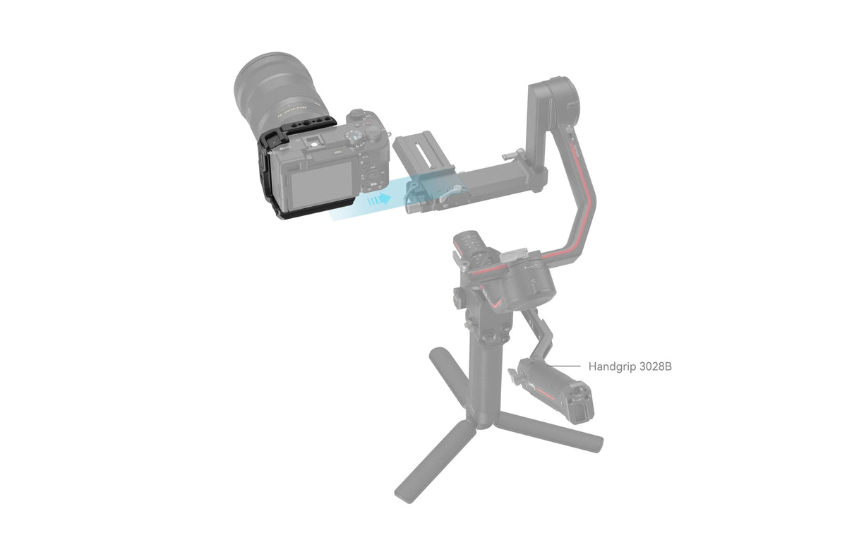 SmallRig 4337 Half-Cage – für Sony A6700, A6600, A6500 und andere – Schwarz