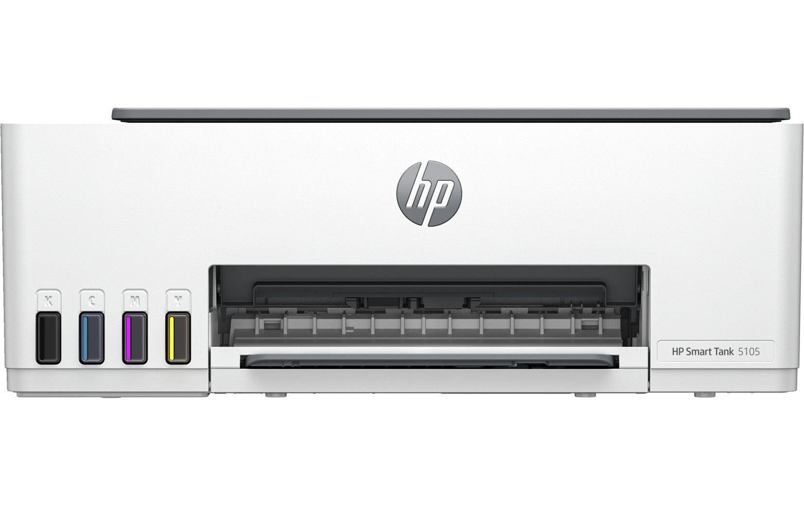 HP Smart Tank 5105 – Farbtintenstrahl-Multifunktionsdrucker, A4, 3-in-1, Duplex, WLAN, AirPrint, Mopria