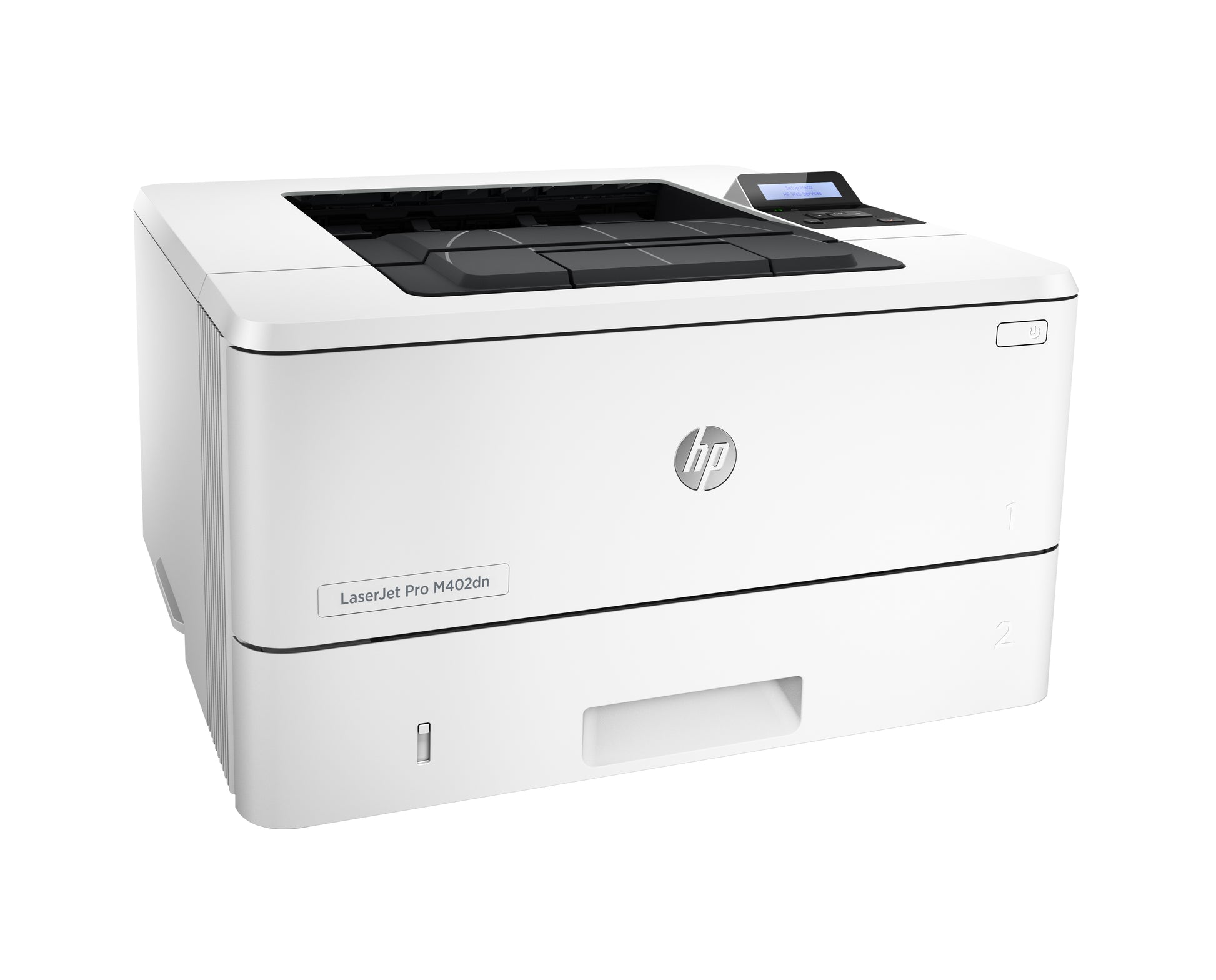HP LaserJet Pro M402dn – Schwarz-Weiss, A4, Duplex, LAN, USB, 38 Seiten pro Minute, AirPrint, Mopria