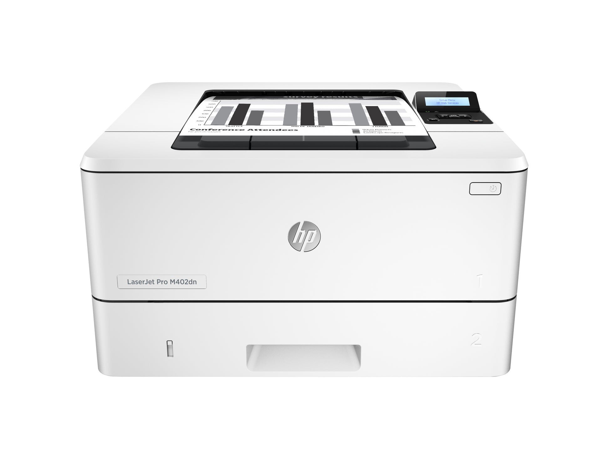 HP LaserJet Pro M402d – Schwarz-Weiss, A4, USB, 38 ppm