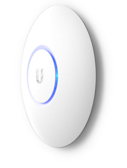 Ubiquiti UniFi UAP-AC-PRO – Wi-Fi 5 Access Point, Dual-Band (2,4/5 GHz), 1300 Mbit/s, 2× GbE, PoE, Weiss
