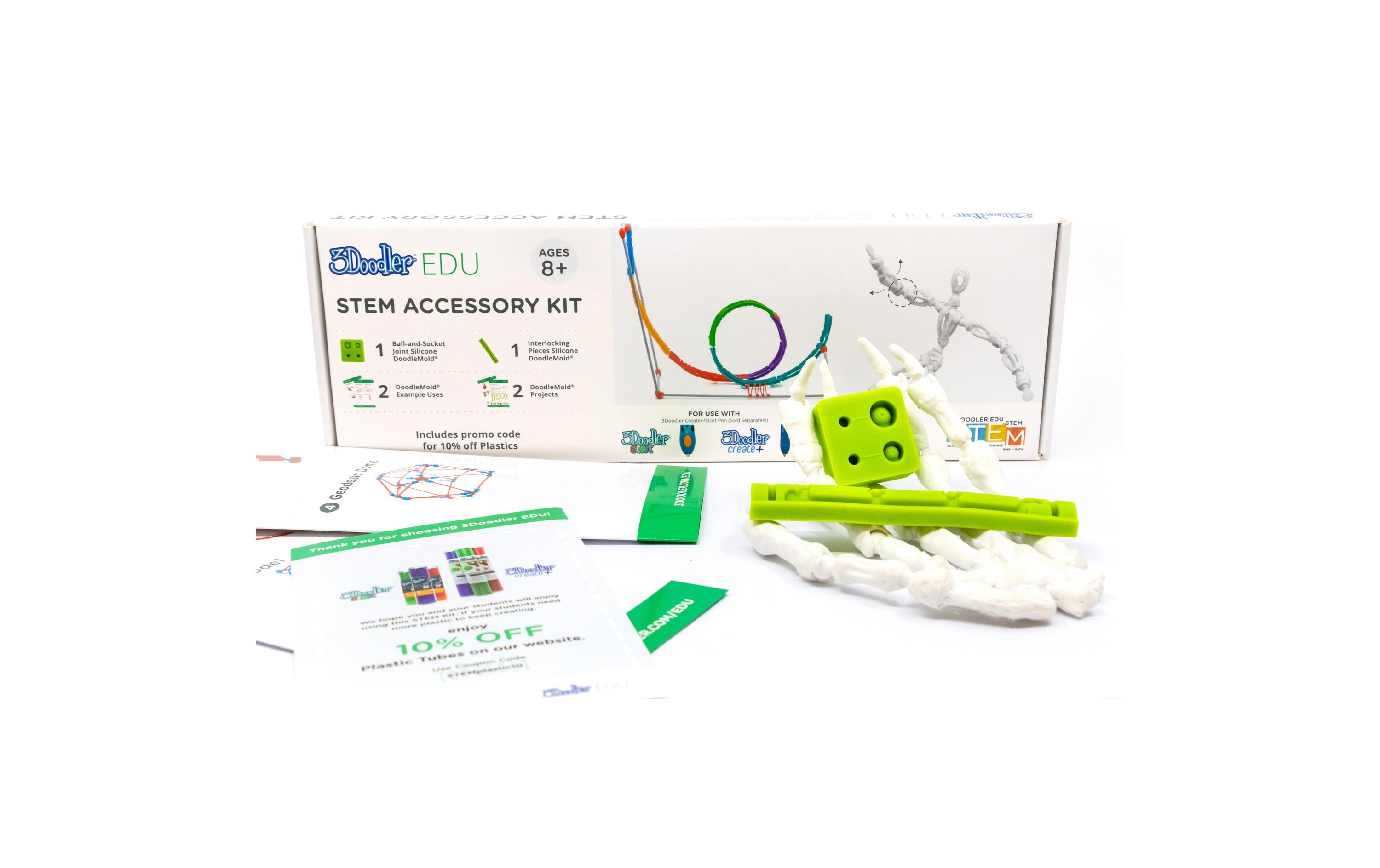 3Doodler 3D-Drucker-Filament Mehrfarbig (Grün, Weiss)