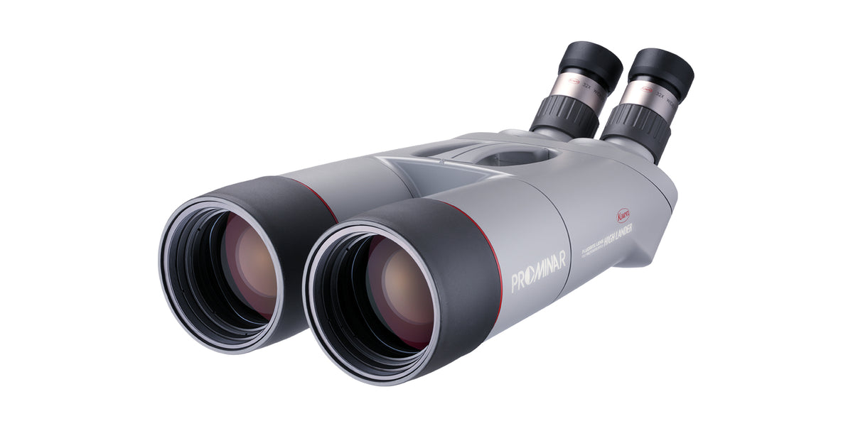 Kowa Highlander Prominar – 32×, 82 mm Objektiv, Fluorit-Kristalllinsen, wasserdicht, schwarz
