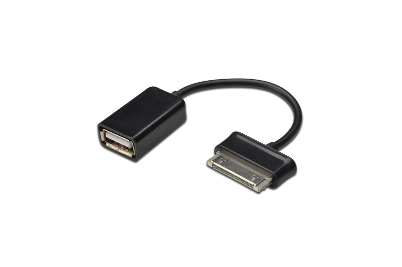 Ednet Samsung 30-Pin auf USB-A OTG-Kabel, 0,15 m
