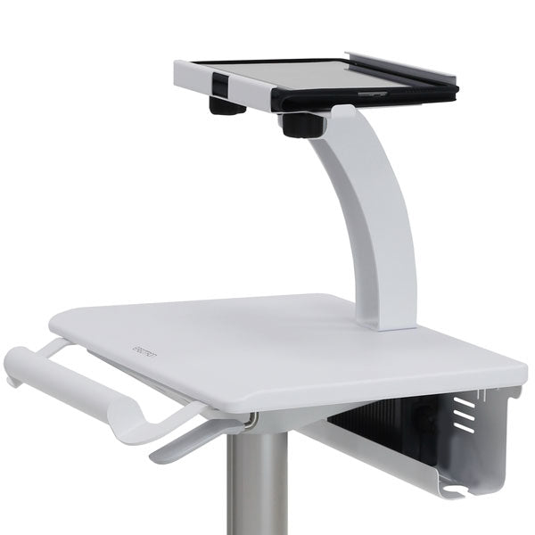Ergotron StyleView Tabletwagen SV10 – für Tablets, VESA 75×75 mm, 100×100 mm – Aluminium, Weiss