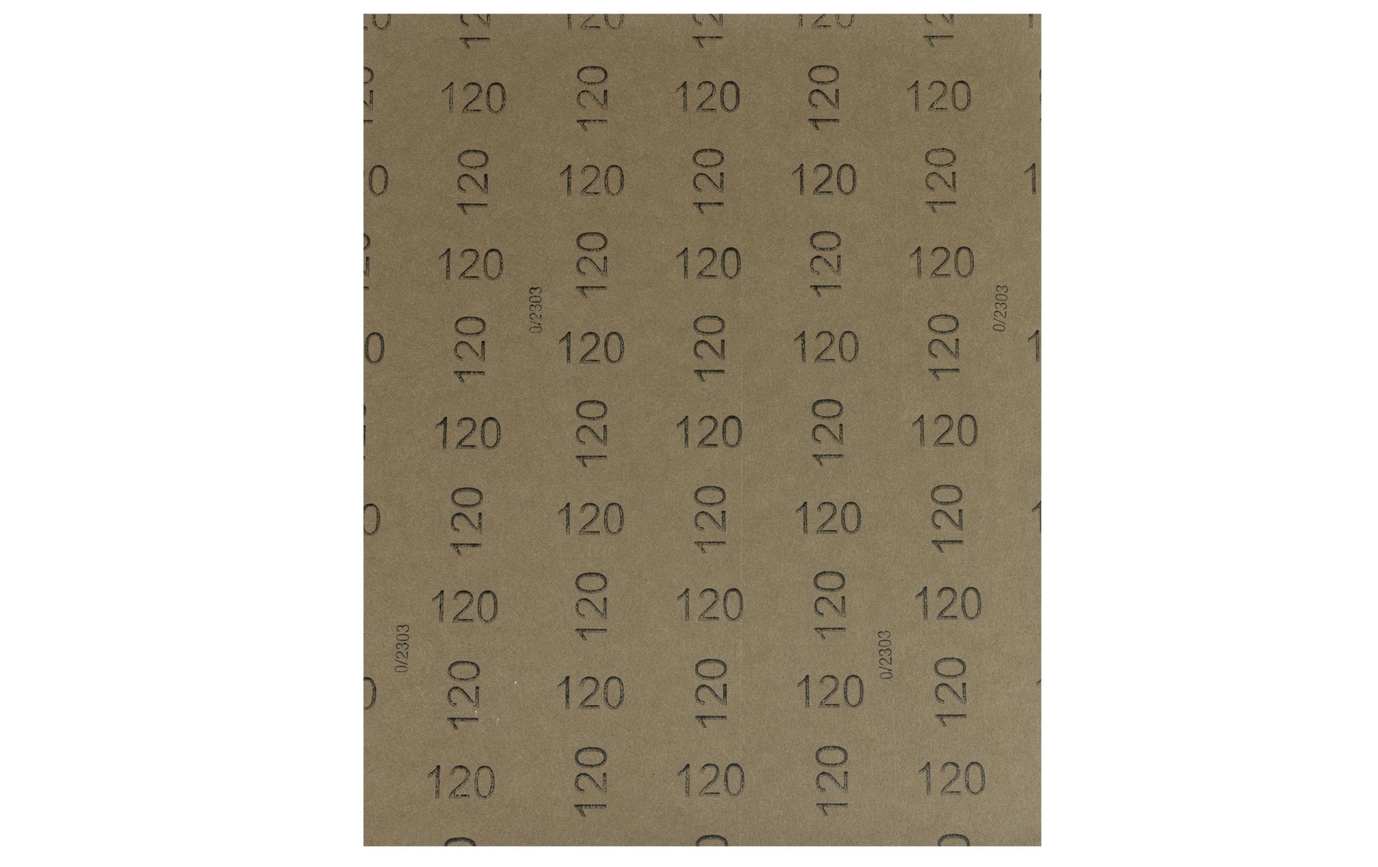 Struct Wasserfestes Schleifpapier 230 × 280 mm – P120 – für Metall