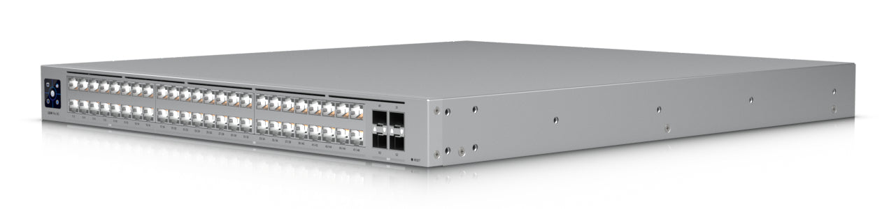 Ubiquiti UniFi Pro XG 48 – Managed Switch – 16×2.5G, 32×10G, 4×SFP28, L2/L3, 19" Rack, 1U