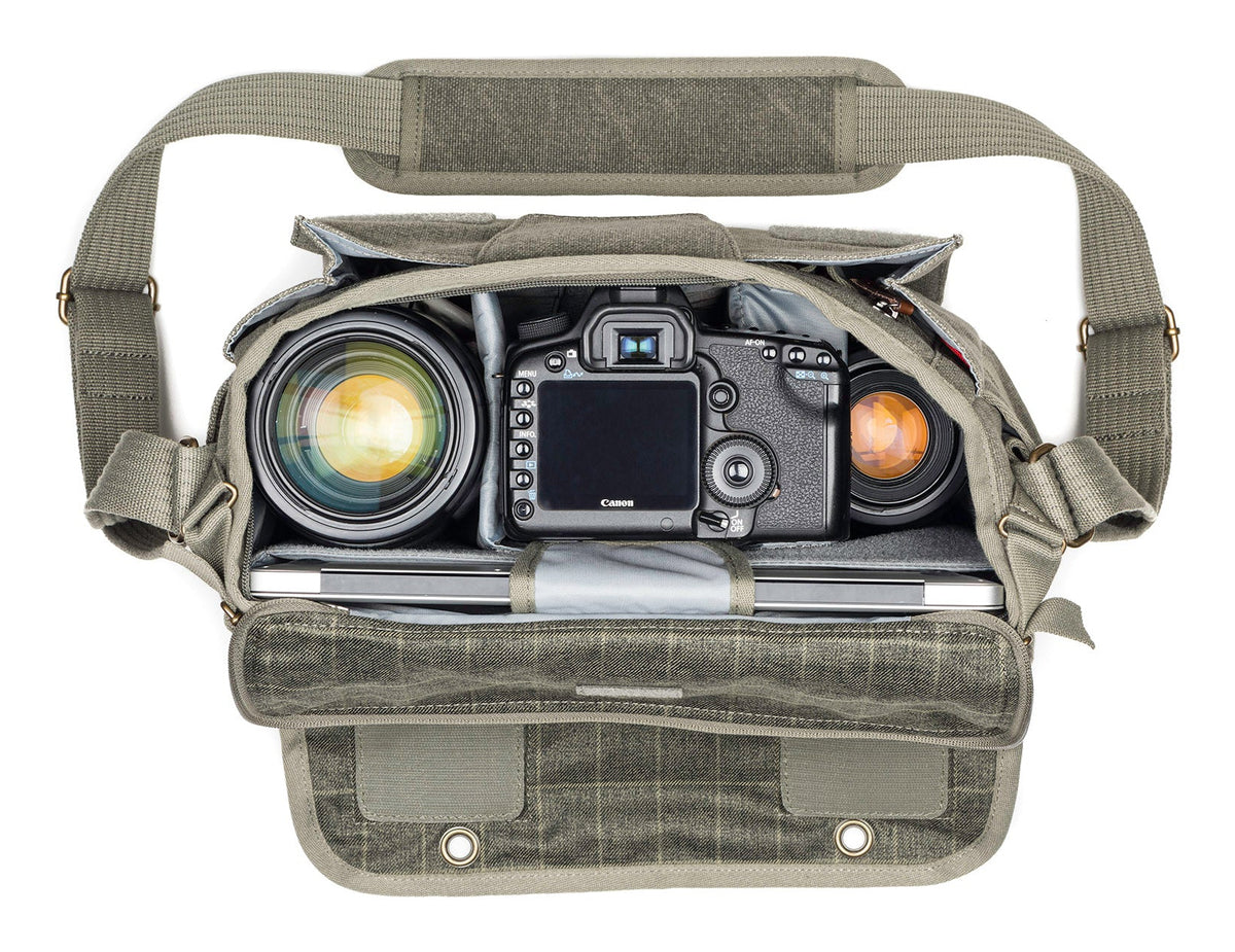 Think Tank Retrospective 7 V2.0 Schultertasche – für DSLR, Objektive bis 70–200 mm f/2.8, 13" Laptop – Schwarz