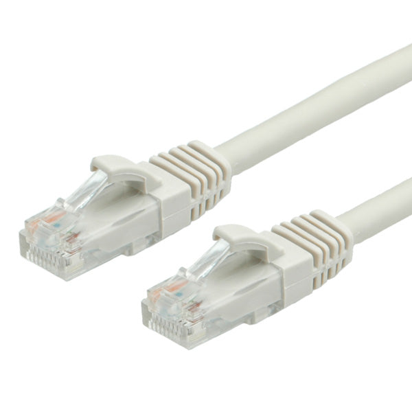 VALUE Patchkabel – Cat6A U/UTP, 10 m, Grau, RJ-45
