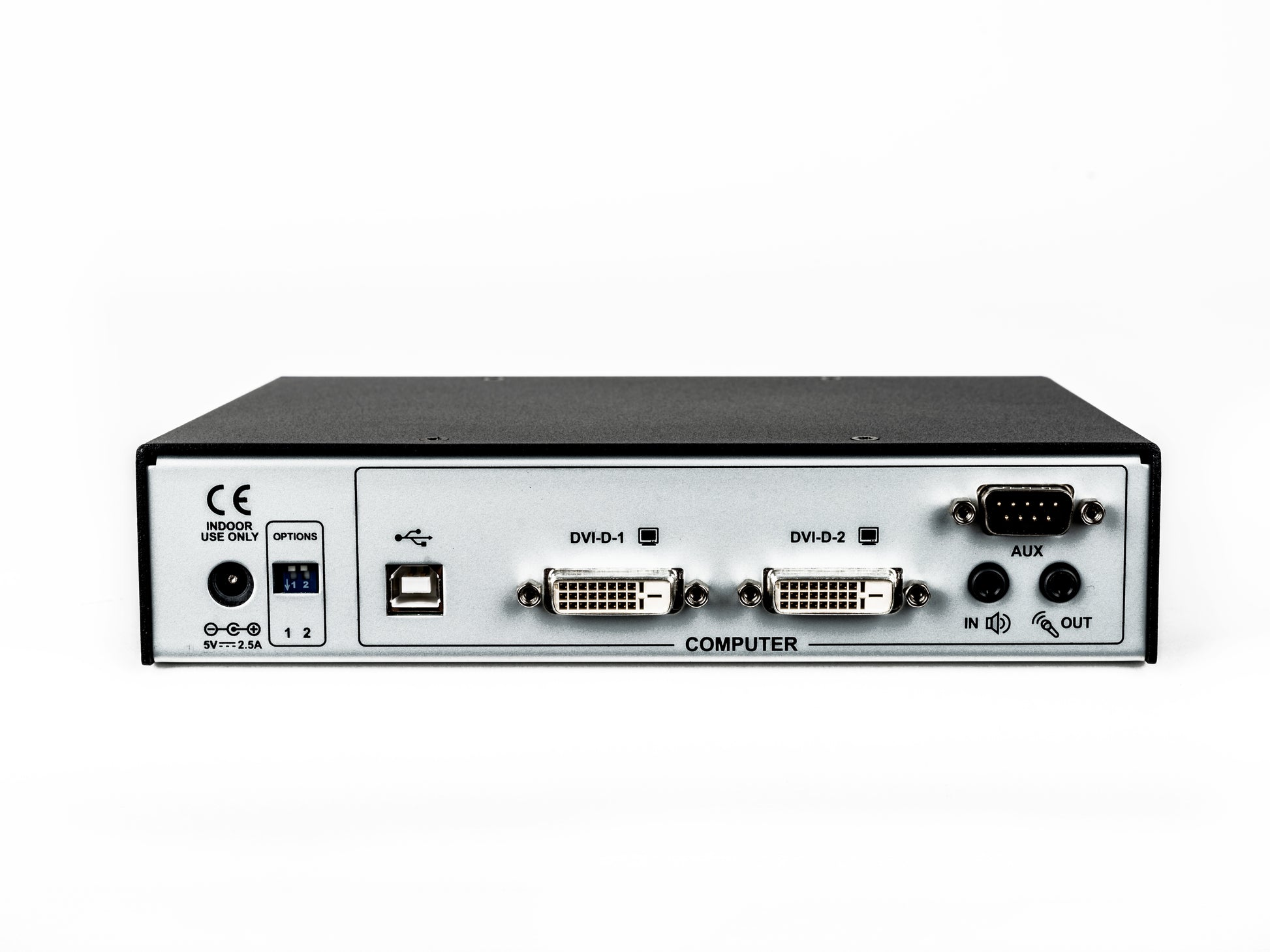 Vertiv HMX5200T-202 – KVM-Extender-Sender (TX) – 1-Port Dual DVI-D – 1920×1200/60 Hz, Ethernet, 1U-Rack